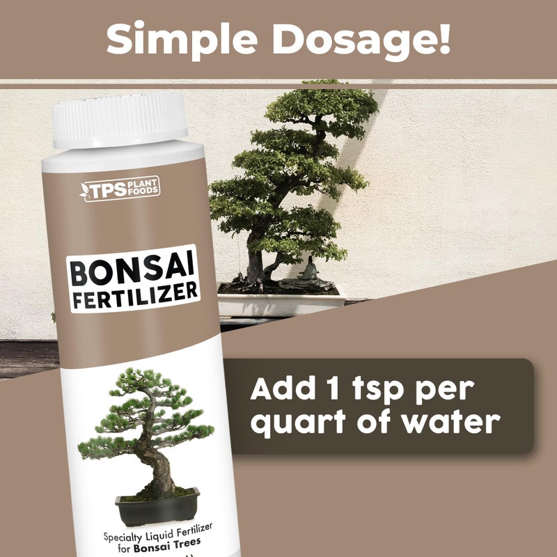 TPS NUTRIENTS سماد بونساي لجميع أشجار البونساي، رائع لامتصاص الجذور، طعام نباتي سائل 8 أونصة (250 مل) - Image 4